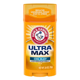 Arm & Hammer Ultra Max Antiperspirant Deodorant Invisible Solid Cool Blast 2.6oz