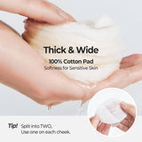 SKINFOOD Carrot Calming Toner Pads (8.8oz, 60Pads), Daily Refreshing Hydration, After Sun Care and Sunburn Relief with Carrot, 100% Cotton Pads for All Skin Types, Makeup Prep, Korean Skincare