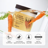 SKINFOOD Carrot Calming Toner Pads (8.8oz, 60Pads), Daily Refreshing Hydration, After Sun Care and Sunburn Relief with Carrot, 100% Cotton Pads for All Skin Types, Makeup Prep, Korean Skincare