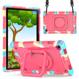 For Samsung Galaxy Tab A8 10.5 2022 X200/205 Shockproof Tablet Cover With Strap Case
