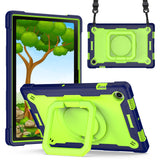 For Samsung Galaxy Tab A8 10.5 2022 X200/205 Shockproof Tablet Cover With Strap Case