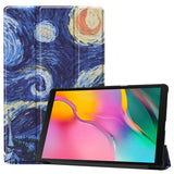Smart Stand Mannitic PU Leather Case Cover For 2019 Samsung Galaxy Tab A 10.1 SM-T510/T515, With Auto Sleep/Wake