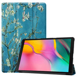 Smart Stand Mannitic PU Leather Case Cover For 2019 Samsung Galaxy Tab A 10.1 SM-T510/T515, With Auto Sleep/Wake