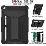 iPad 8th Generation 2020 Case Bumper Shockproof Stand Hard Cover For iPad 10.2"