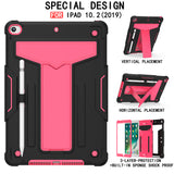 iPad 8th Generation 2020 Case Bumper Shockproof Stand Hard Cover For iPad 10.2"