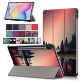 Smart Case for Samsung Galaxy Tab S7 11'' 2020 SM-T870 Tri-Fold Stand Cover Wake/Sleep