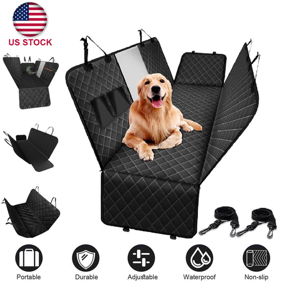 Pet Dog Seat Cover for Truck SUV Car Back Seat Hammock Waterproof Mat Protector
