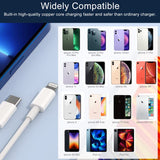 3.3 Ft OEM Quality USB C to Lightning Cable Type C Fast Charging Cable Cord For iPhone X 11 12 13 14 Pro Max