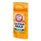 Arm & Hammer Ultra Max Antiperspirant Deodorant Invisible Solid Cool Blast 2.6oz