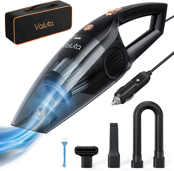 Car Vacuum Cleaner - Handheld Vacuum Cleaner 8000Pa Suction with 16.4ft Cord, Car Vacuum Cleaner High Power, Hand Vacuum Wet and Dry Cleaning Portable Vacuum Cleaner for Car Kit with Metal HEPA Filter
