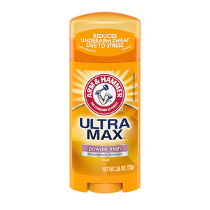 Arm & Hammer Ultramax Anti Perspirant Deodorant Powder Fresh 2.6 oz Each