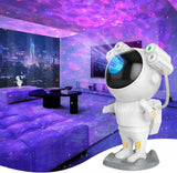 Astronaut Galaxy Projector - Star Projector, Bluetooth Speaker, White Noise, Star and Moon Galaxy Lights for Bedroom with Timer, Nebula Night Light 360° Adjustable with remote, Starry galaxy projector