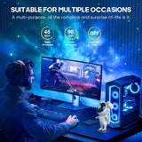 Astronaut Galaxy Projector - Star Projector, Bluetooth Speaker, White Noise, Star and Moon Galaxy Lights for Bedroom with Timer, Nebula Night Light 360° Adjustable with remote, Starry galaxy projector