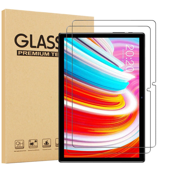 2-Pack Screen Protector for Teclast M40 /Teclast M40 Pro 10.1 inch, [Scratch Resistant ] Compatible with Teclast P20HD/TECLAST P20S 10.1