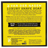 Van Der Hagen Men's Luxury Scented Shave Soap