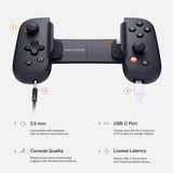 BACKBONE One Mobile Gaming Controller for Android and iPhone 15 Series (USB-C) - 2nd Gen - Turn Your Phone into a Gaming Console - Play Xbox, PlayStation, Call of Duty, Roblox, Genshin Impact & More