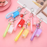 Floating Pig Milk Bottle Key Chain Ornament for handbag/book bag/gift/decoration(hot on Tiktok)