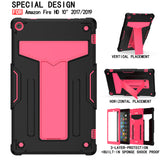 For Amazon Kindle Fire HD 10.1" 2021 11th Gen Tablet Heavy Duty Stand Case Cover