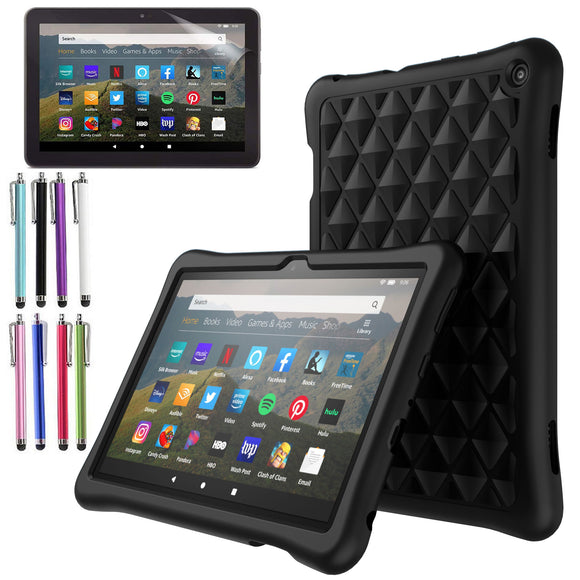 Fire HD 8 Case, Silicone Protective Cover For Amazon Fire HD 8