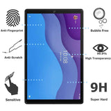 (2 Pack) For Lenovo TAB M10 HD 2nd Gen (TB-X306) Tempered Glass Screen Protector