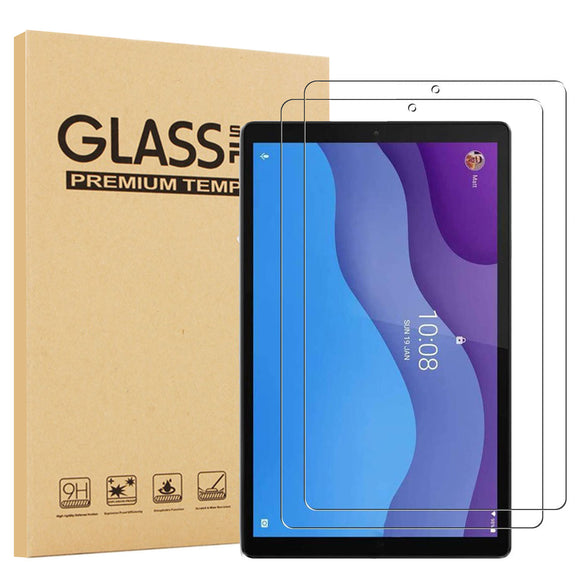 (2 Pack) For Lenovo TAB M10 HD 2nd Gen (TB-X306) Tempered Glass Screen Protector