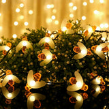 Solar Powered String LED String Honey Bee Outdoor/Indoor Garden Fairy Lights