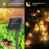 Solar Powered String LED String Honey Bee Outdoor/Indoor Garden Fairy Lights