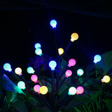 LED Solar Panels Garden Stake Lights For Yard Lawn Landscape Lamp Décor Outdoor Waterproof